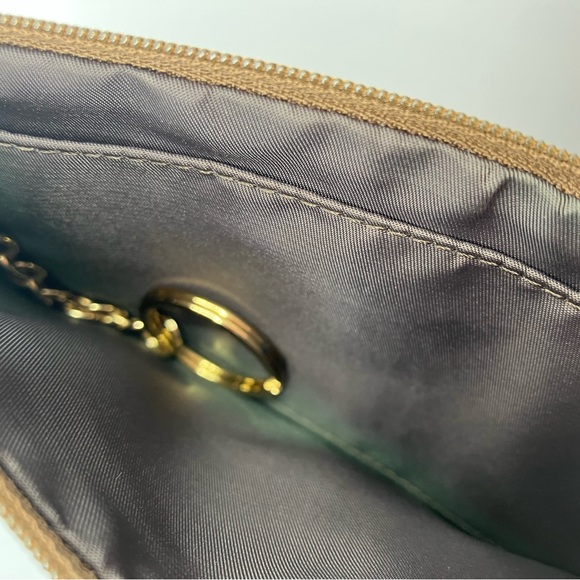 Dooney & Bourke Tan Logo Wristlet - Picture 6 of 8